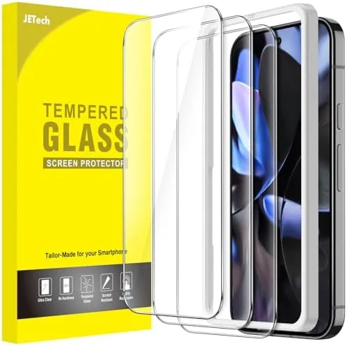 JETech Screen Protector for Google Pixel 10/10 Pro/9/9 Pro, 3-Pack | 9H Tempered Glass Review: Tested and Rated