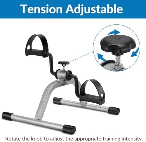 Testing the RYGEO exerciser resistance range with the digital display showing session time