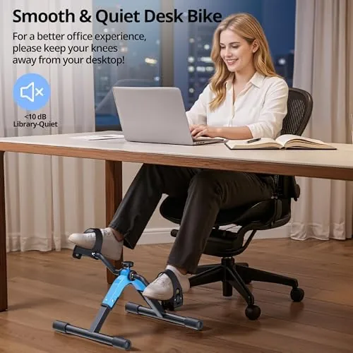 Testing the folding mechanism repeatedly with the unit on a desk for arm exercise