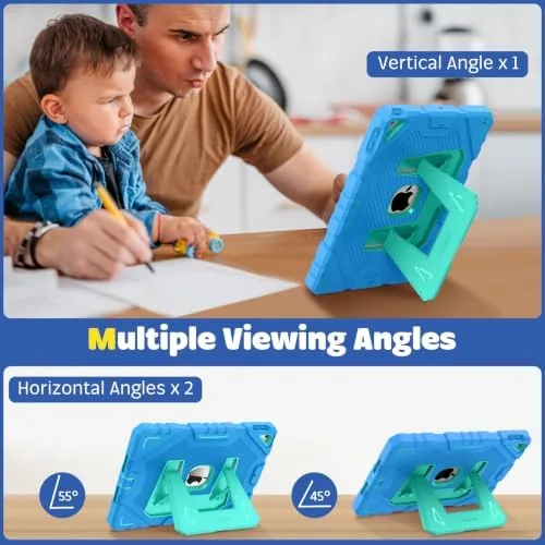 The Fintie Kid-Friendly Case for iPad 9th / 8th / 7th in real use