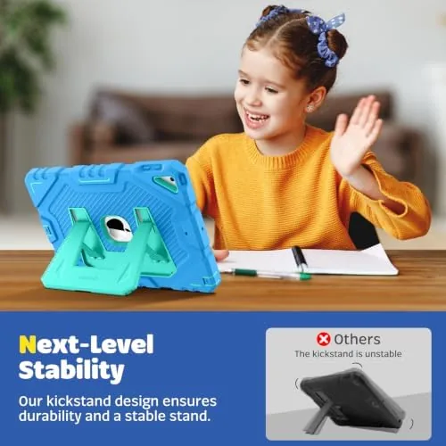 Another view of the Fintie Kid-Friendly Case for iPad 9th / 8th / 7th