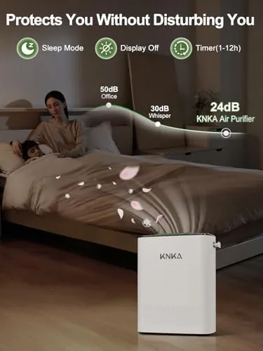 Another view of the KNKA Air Purifiers for Home Bedroom Up to 1147 Ft²