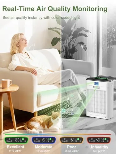 The KNKA Air Purifiers for Home Bedroom Up to 1147 Ft² compared in context