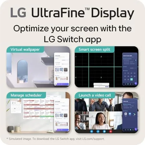 LG 27US500-W monitor compared side by side with a 1440p gaming display