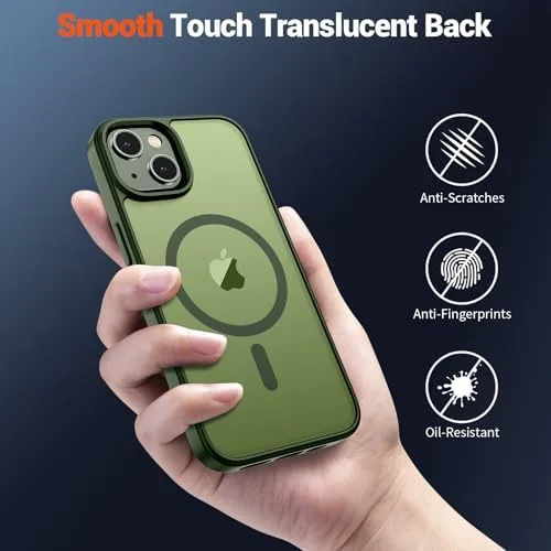 The case in hand showing the grip and the visible phone color underneath