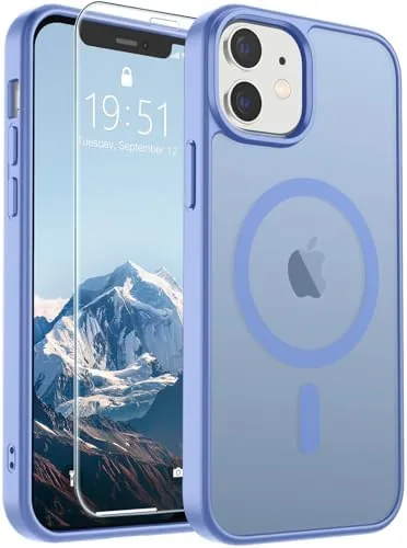 SUPFINE Magnetic for iPhone 12 Case/iPhone 12 Pro Case Blue Purple | With Screen Review: Tested and Rated