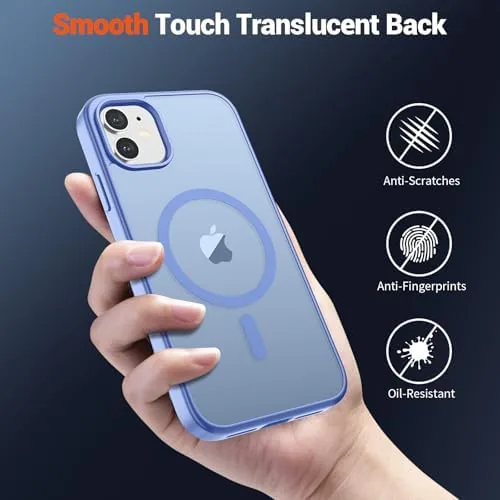 The SUPFINE Magnetic for iPhone 12 Case/iPhone 12 Pro Case Blue compared in context