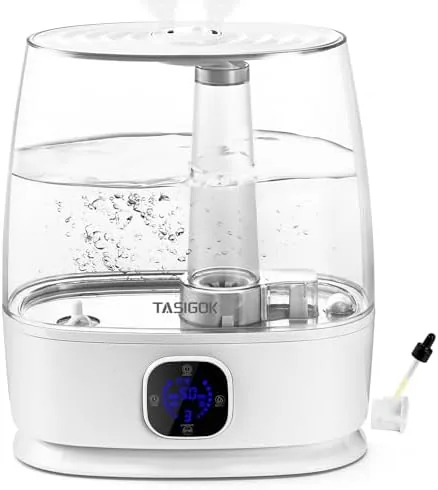 Humidifiers for Bedroom Home, 6L Cool and Warm Mist Air Humidifier for Large Room Review: Tested and Rated