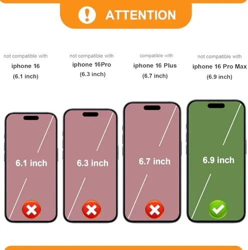 Close look at the Bocasal Crossbody Wallet Case Card Holder for iPhone 16 Pro build quality