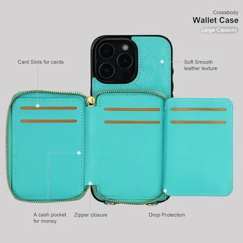 Testing the Bocasal Crossbody Wallet Case Card Holder for iPhone 16 Pro over two weeks