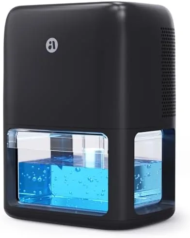 BREEZOME 60 OZ Dehumidifier for Home, Dual Semiconductor Quiet Dehumidifier | With Timer, Sleep Review: Tested and Rated