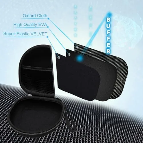 The Headphone Case for JLab/Beats/TOZO/JBL/BERIBES/Picun Etc Headphones, Black | for JLab compared in context