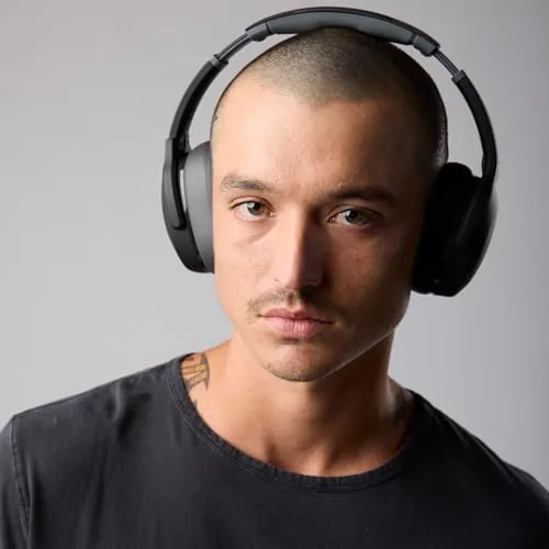 The Skullcandy Crusher Evo Wireless Multi-Sensory Bass Headphones - Asphalt | in real use