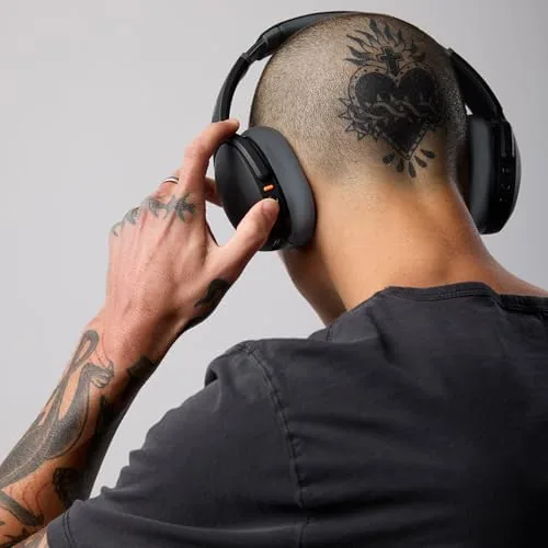 The Skullcandy Crusher Evo Wireless Multi-Sensory Bass Headphones - Asphalt | compared in context
