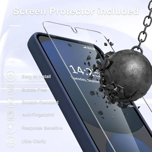 Another view of the YENAPOON for Samsung Galaxy S24 FE Case, Matte Magnetic Case
