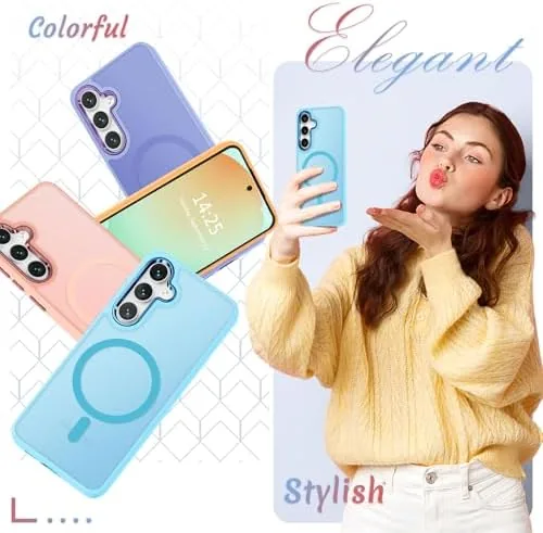 The YENAPOON for Samsung Galaxy S24 FE Case, Matte Magnetic Case compared in context