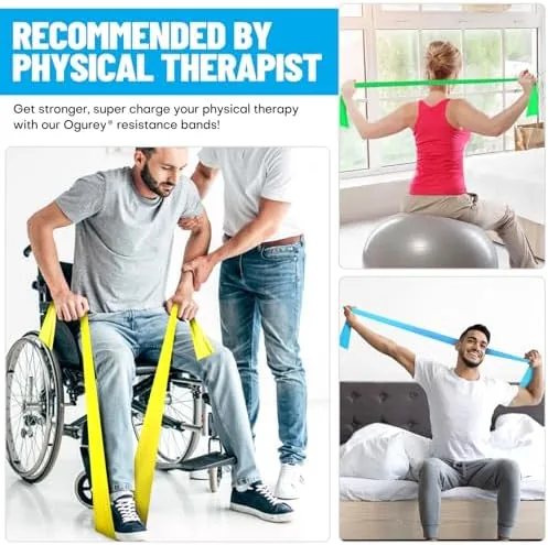 The Resistance Bands, Professional Exercise Bands, Physical Therapy Bands for Strength in real use
