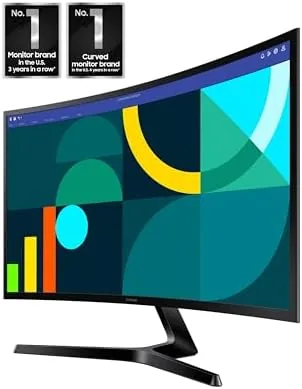 Samsung 27 S3 monitor showing a game in the Game Mode at 100Hz