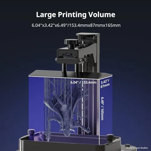 The ANYCUBIC 10K Resin 3D Printer, Photon Mono 4 | LCD in real use