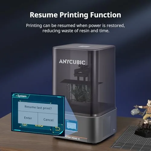 The ANYCUBIC 10K Resin 3D Printer, Photon Mono 4 | LCD compared in context