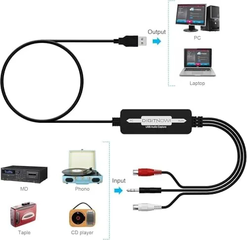 Testing the USB 2.0 Audio Capture Card for Vinyl Records, Audio Grabber over two weeks