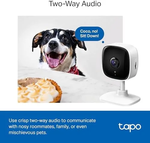 Testing the Tapo 1080P Indoor Security Camera, Baby Monitor, Dog Camera, C100(4-Pack) over two weeks