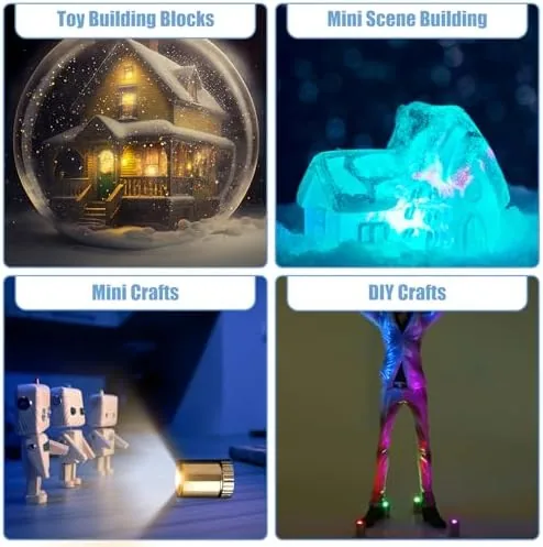 Testing the 10pcs Led Mini Lights, Small Led Lights for Dollhouse Crafts over two weeks