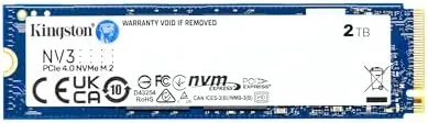 Overview of the Kingston NV3 2TB M.2 2280 NVMe SSD | PCIe 4.0