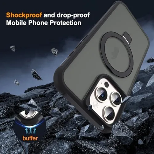 Testing the SKYLMW Compatible with iPhone 16 Pro Case with Stand,Black | over two weeks