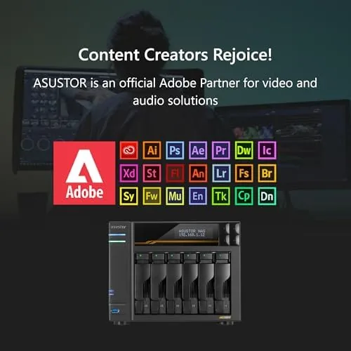 The Asustor Lockerstor 6 Gen3 AS6806T 6 Bay NAS, AMD Ryzen in real use