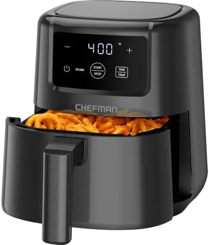 CHEFMAN 2 Qt Mini Air Fryer - Digital Space-Saving Compact Air Fryer with Nonstick Review: Tested and Rated