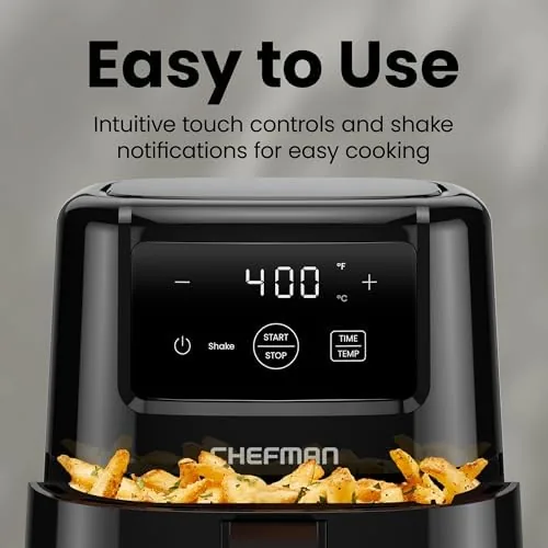 The CHEFMAN 2 Qt Mini Air Fryer ,  Digital Space-Saving Compact compared in context