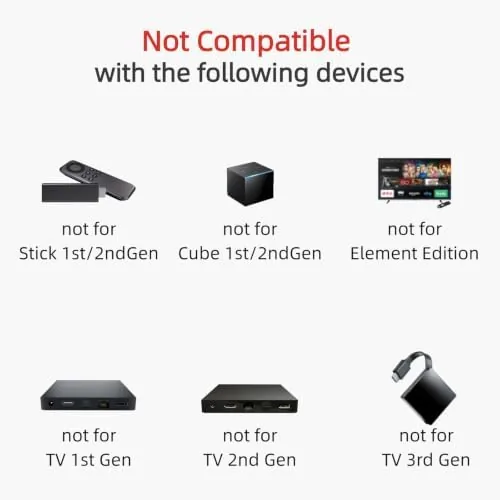 Another view of the Replacement Voice Remote for Fire Stick, TV Cube, Amazon Fire