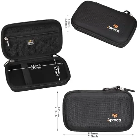 The case and power bank in a day bag ready for travel