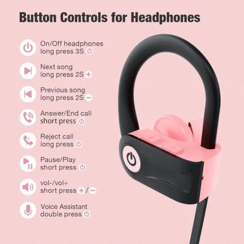 The Boean Bluetooth Headphones, Wireless Earbuds with 16 Hours Bluetooth 5.3 compared in context
