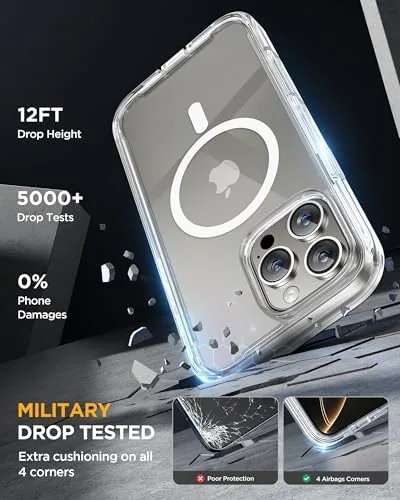 The miracase Magnetic for iPhone 16 Pro Case Full-Body Phone with in real use