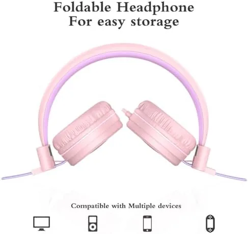 The ELECDER i37 Kids Headphones for School Child Girls Boys Teens in real use