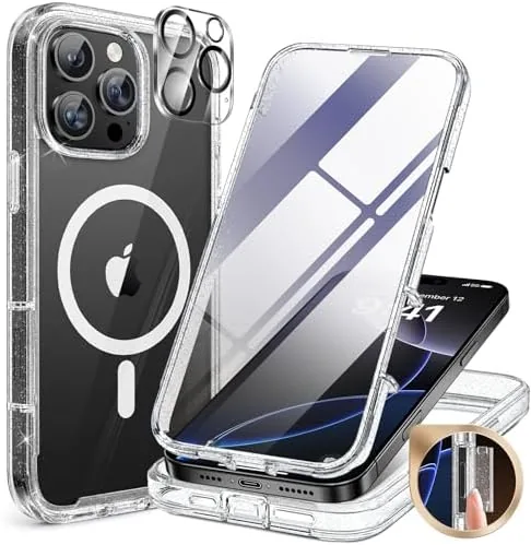 miracase Magnetic for iPhone 16 Pro Case Full-Body Phone with Built-in Glass Screen Protector Review: Tested and Rated
