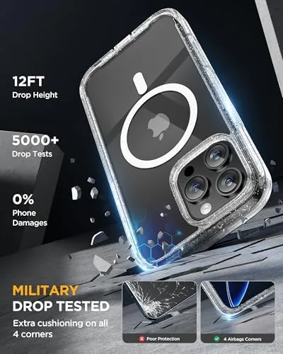 Another view of the miracase Magnetic for iPhone 16 Pro Case Full-Body Phone with