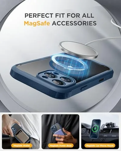 The miracase Magnetic for iPhone 16 Pro Case Full-Body Phone with compared in context