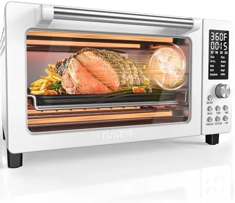 Nuwave Bravo Pro Smart Air Fryer Toaster Oven Countertop Combo | 10-in-1 Cooking Functions Review: Tested and Rated