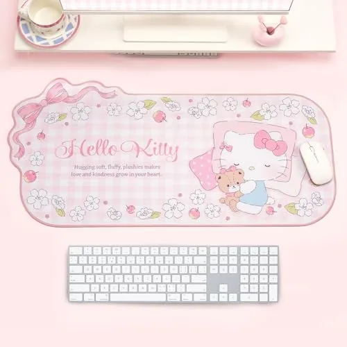 Another view of the Kuitmor Kawaii Anime Mouse Pad,Non-Slip Waterproof Desk Mat for Keyboard,Durable