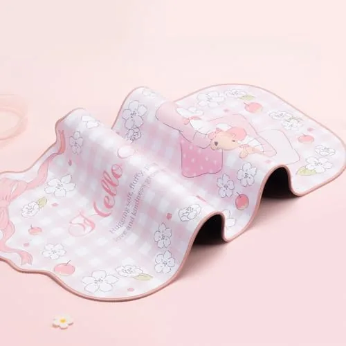 The Kuitmor Kawaii Anime Mouse Pad,Non-Slip Waterproof Desk Mat for Keyboard,Durable compared in context