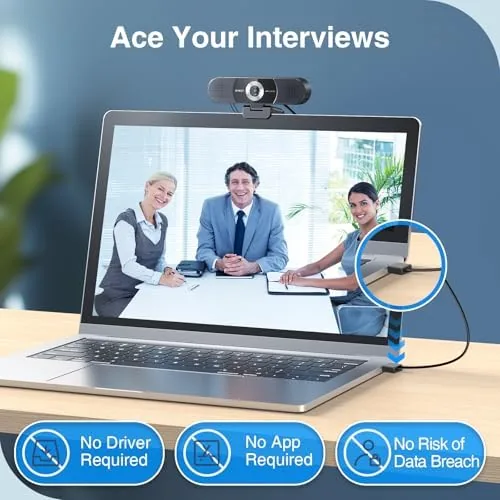 The EMEET C980 PRO 3-in-1 4K Webcam with Microphone and Speaker compared in context