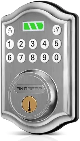 Keyless Entry Door Lock with Keypad Smart Deadbolt for Front Door | Smart Lock Review: Tested and Rated