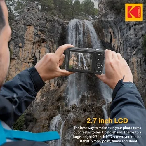 Another view of the KODAK PIXPRO FZ45 16MP Digital Camera with 4X Optical Zoom