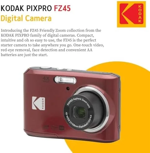 Testing the KODAK PIXPRO FZ45 16MP Digital Camera with 4X Optical Zoom over two weeks
