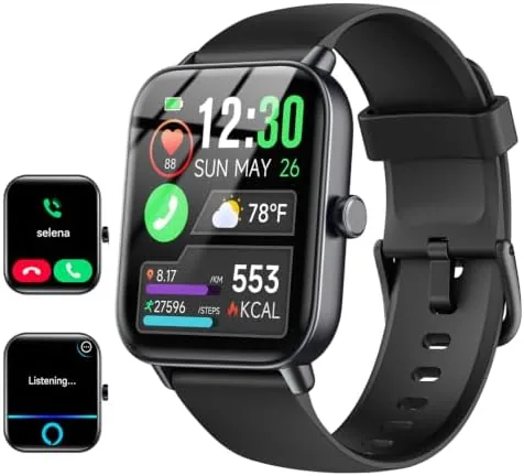 Quican Smart Watches for Women/Men, 2 Bands, Compatible for Android iPhone | 1.8" Fitness Review: Tested and Rated