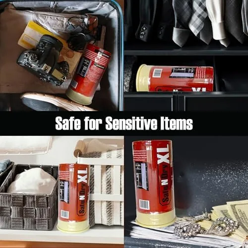 The XL Gun Safe Dehumidifier, 450g Reusable Silica Gel | Portable in real use
