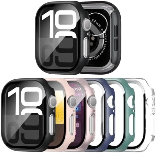 Testing the JERXUN 6 Pack Case with Screen Protector for Apple Watch over two weeks